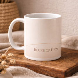 Blush Ivory Arc Glow Classic Mug, 11 oz コーヒーマグカップ