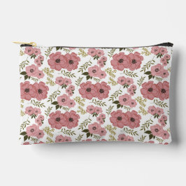 Blush Meadow Blooms Floral Accessory Pouch アクセサリーポーチ