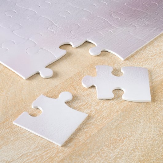 Blush Orbit Abstract ジグソーパズル (側面)