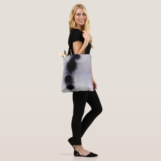 Blush Orbit Abstract トートバッグ (モデル)
