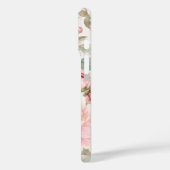 Blush Peony Floral iPhone 16 Pro Max タフフォンケース Case-Mate iPhoneケース (裏面 / 左)