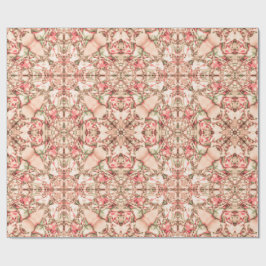 Blush Petal Lattice ラッピングペーパー