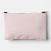 Blush Pink | ロゴ入りビジネスプロフェッショナル アクセサリーポーチ (裏面)