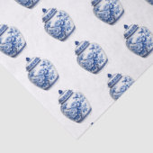 Blush Pink and White Chinoiserie Decoupage Pattern 薄葉紙 (詳細)