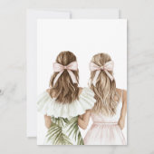 Blush Pink Beach Club Birthday Party 招待状 (裏面)