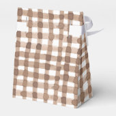 Blush Pink Bearly Wait Teddy Bear Baby Shower フェイバーボックス (裏面サイド)