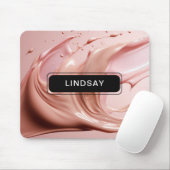 Blush Pink Beauty  マウスパッド (マウス)