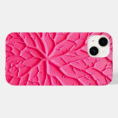 Blush Pink Branch Texture iPhone Case for Women Case-Mate iPhoneケース (裏面 (横))