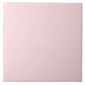 Blush Pink Ceramic Tile. タイル (正面)