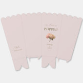 Blush Pink | Chic Rose Popcorn  フェイバーボックス (見開き)
