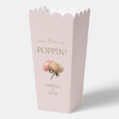 Blush Pink | Chic Rose Popcorn  フェイバーボックス (正面)