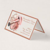 Blush Pink Cosmetic Makeup Palette Personalized (正面)