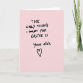 Blush Pink Desire Greeting Card カード (正面)