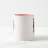 Blush Pink Elegance Coffee Mug - Personalized Gift マグカップ (中央)