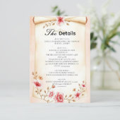 Blush pink enclosure cards  エンクロージャーカード (スタンド正面)