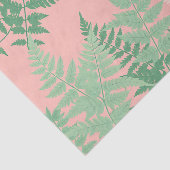 Blush Pink Fern Leaf Botanical Sage Green Modern  薄葉紙 (詳細)