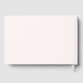 Blush Pink floral Bow Baby girl Baptism ゲストブック (裏面)