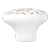 Blush Pink Flowers セラミックノブ (側面)