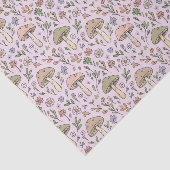 Blush Pink Fungi Coquettecore Feminine Gift 薄葉紙 (詳細)