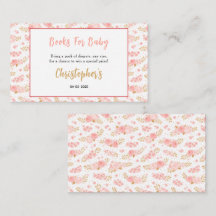 Blush Pink & Gold Floral Girl Baby Shower