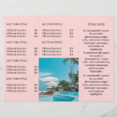 Blush Pink Logo | Elegant Custom Business Branding (裏面)