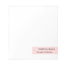 Blush Pink Modern Minimal Feminine Design