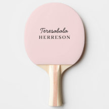 Blush Pink Monogram Modern Minimal Feminine Art
