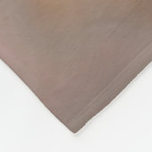 Blush Pink Montana Wildflower フリースブランケット (角)