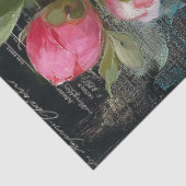 Blush Pink Peony Flower Decoupage 薄葉紙 (詳細)