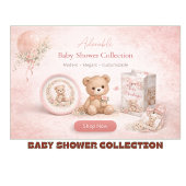 Blush pink  Playful Baby Shower Predictions game