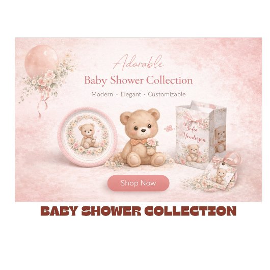 Blush pink  Playful Baby Shower Predictions game