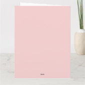 Blush Pink Postpartum Doula Professional Design カード (裏面)
