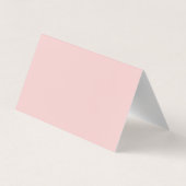 Blush Pink Postpartum Doula Professional Design 名刺 (裏面)