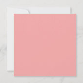 Blush Pink Romantic Floral Wedding Invitation (裏面)