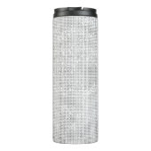 Blush Pink Rose Butterfly Sparkle  タンブラー (裏面)