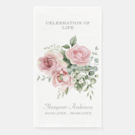 Blush Pink Rose Celebration of Life
