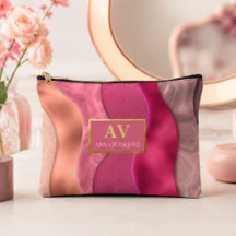 Blush Pink Rose Mauve Abstract Feminine Luxury 