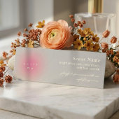 Blush Pink Scent Sample Fragrance Mini Tester Card スキニー名刺