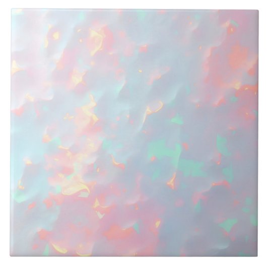 Blush Pink Soft Mint Gold Luxury Modern Collection タイル (正面)