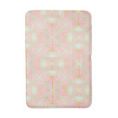 Blush Pink Soft Mint Gold Luxury Trendy Collection バスマット (正面縦)