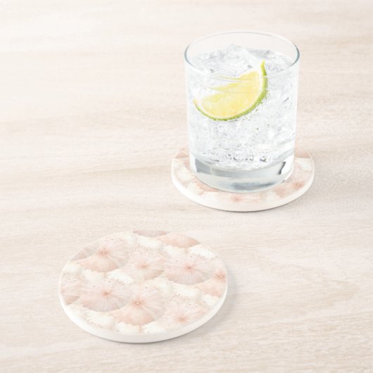 Blush Pink Umbrellas コースター (側面)