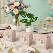 Blush Polka Dot Baby  フェイバーボックス