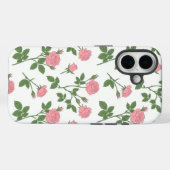 Blush Rose Garden | ピンクのバラの花柄iPhoneケース Case-Mate iPhoneケース (裏面 (横))