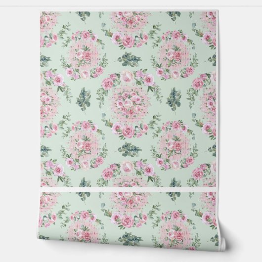 Blush Rose Harmony 壁紙 (ほどく)