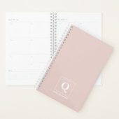 Blush Rose Personalized 2026 Planner プランナー手帳 (ディスプレー)