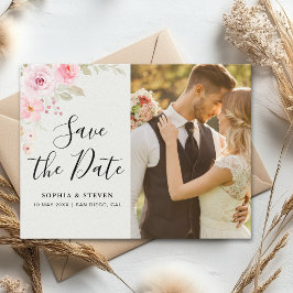 Blush Rose-Themed Elegant Wedding ポストカード