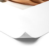 Blush Roses 55th Wedding Anniversary Photo Welcome ポスター (角)