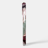 Blush Sage Marble Phone Case Gold Abstract Case-Mate iPhoneケース (裏面 / 左)