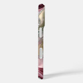 Blush Sage Marble Phone Case Gold Abstract Case-Mate iPhoneケース (裏面 / 右)