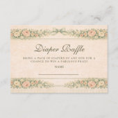 Blush Sage Rose Arch Diapper Raffle エンクロージャーカード (正面)